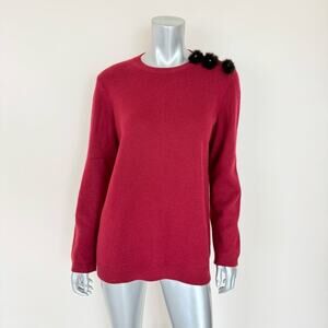 Louis Vuitton women cashmere sweater size L Authentic